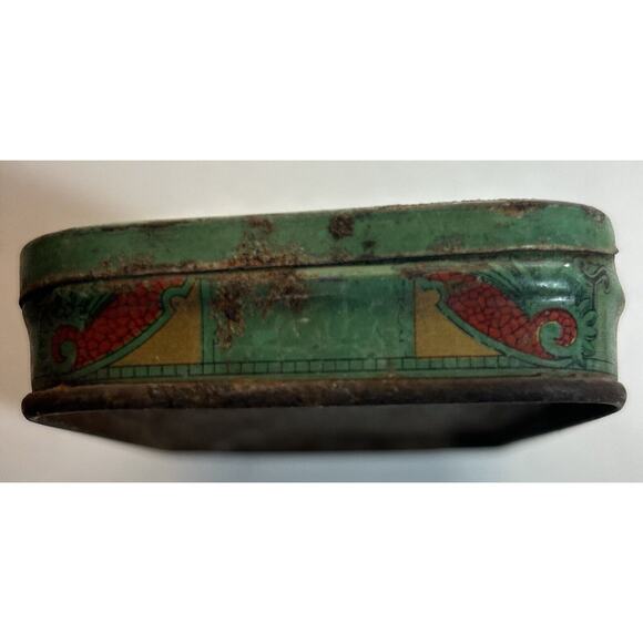 Vintage 1920s Lucky Strike Cigarette Tin Box R A Patterson Tobacco Co XX - Picture 10 of 16